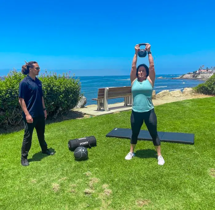 Calumet Park in La Jolla Personal Trainer 1