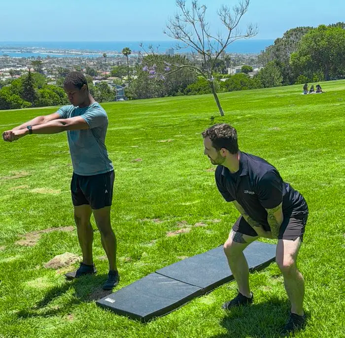 Calumet Park in La Jolla Personal Trainer 2