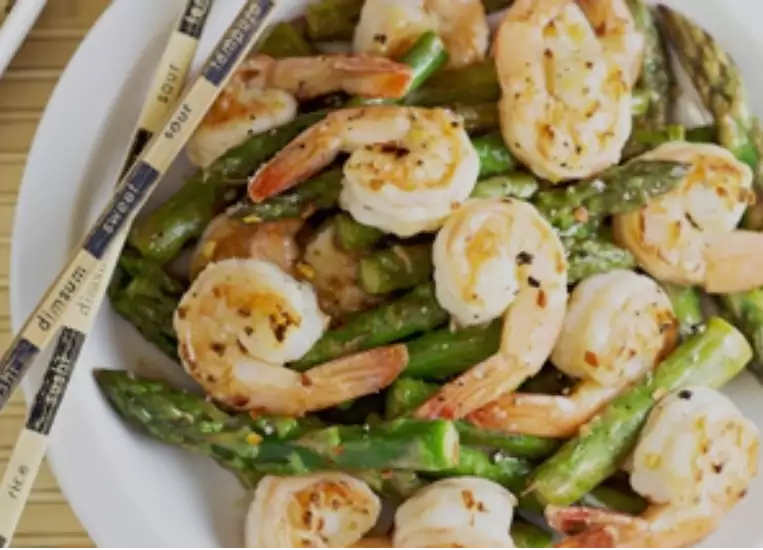 RECIPE OF THE WEEK SHRIMP, ASPARAGUS, AND LEMON STIR FRY